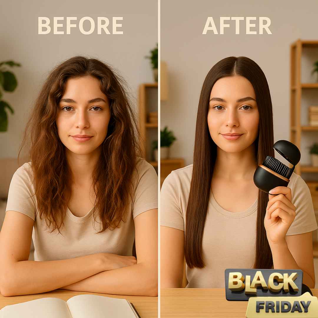 Bye Frizz, Hello Smooth – Girly Wireless Mini Comb You Must Carry Everywhere